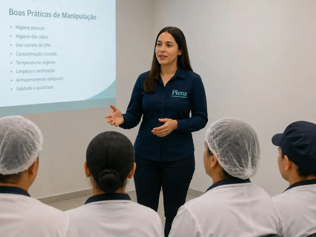 capacitação em segurança de alimentos