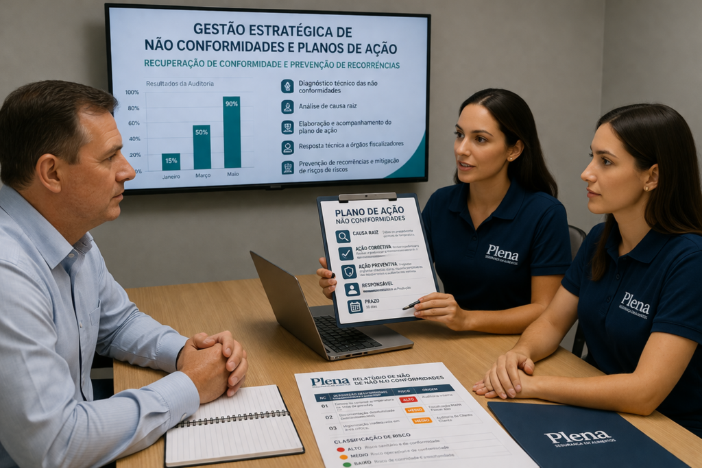 Gestão Estratégica de Não Conformidades e Planos de Ação